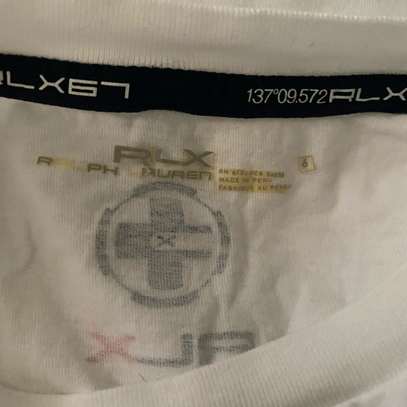 RLX US Open 2015, Rear! White Long Slv, Size 6 - Picture 8 of 8